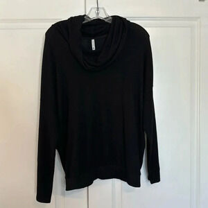 Z Supply Black Cowl Neck Sweater Size Medium